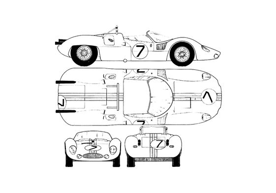 Modèle Réduit Maserati Birdcage T61 #25 1960 - échelle 1/43 ProgettoK, édition Limitée